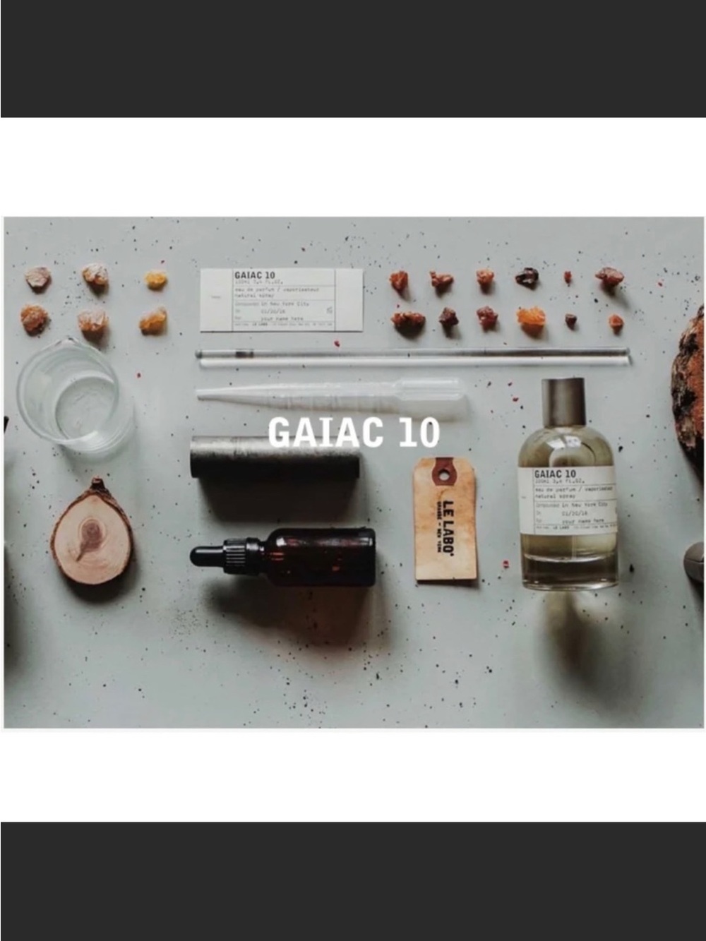Le Labo Gaiac 10 decant vial sample